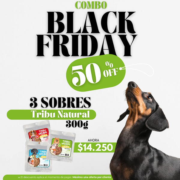 Combo Black Friday Tribu Natural para Perro 300g