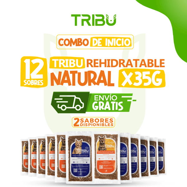 Combo de Inicio Tribu Rehidratable | Alimento Para Gatos