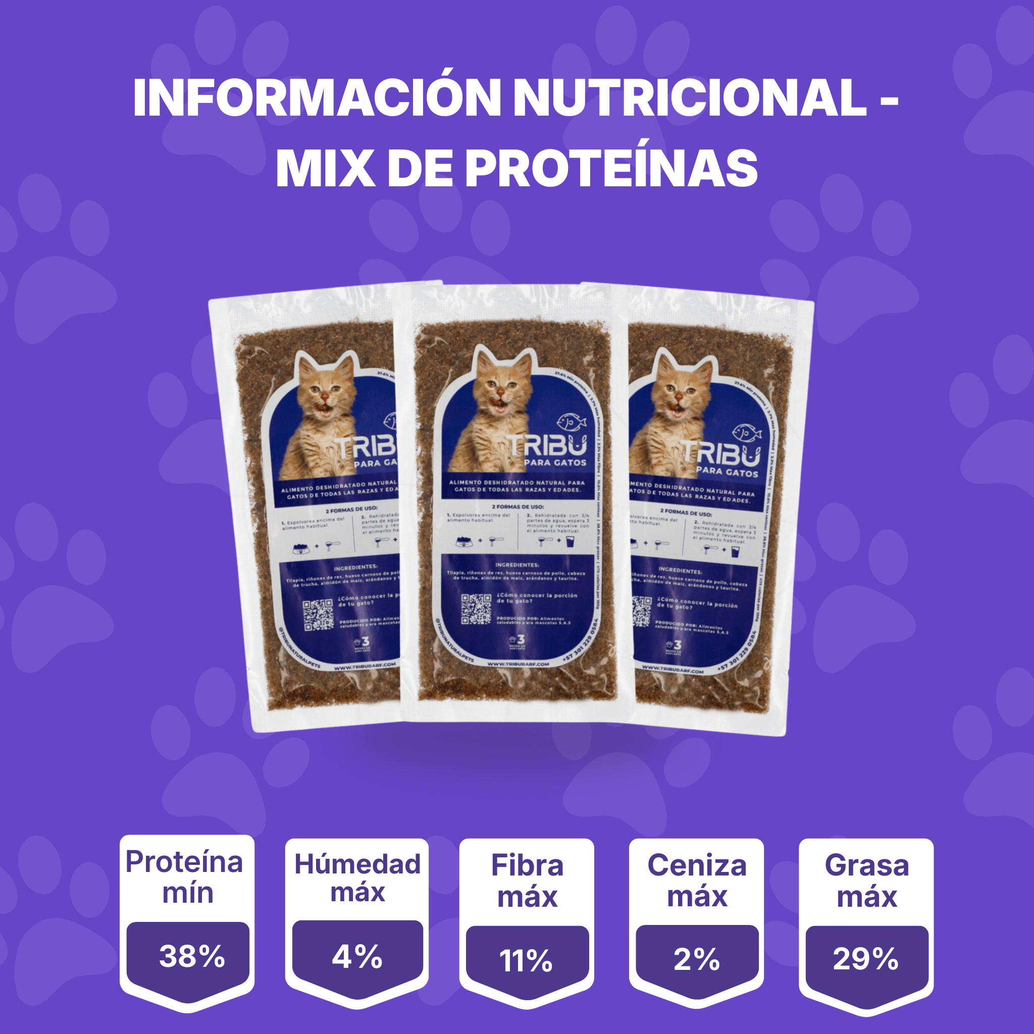 Combo de Inicio Tribu Deshidratado | Alimento Para Gatos