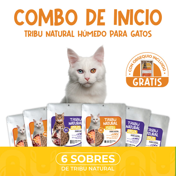 Combo de inicio Tribu Natural para Gato
