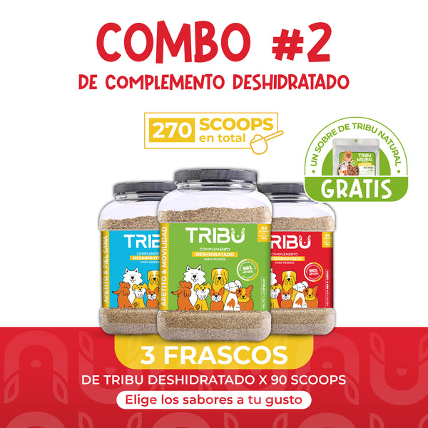 Combo 2 Tribu Deshidratado | Alimento Para Perros
