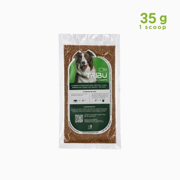 Alimento Para Perros | Tribu Rehidratable del Campo 35 g