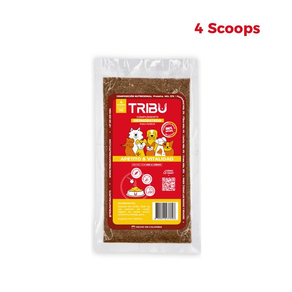 Tribu Deshidratado de Carnes x 4 scoops | Alimento Para Perros